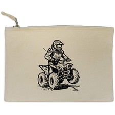 'Amphibious ATV 4 Wheeler' Canvas Clutch Bag / Accessory Case (CL00037294)