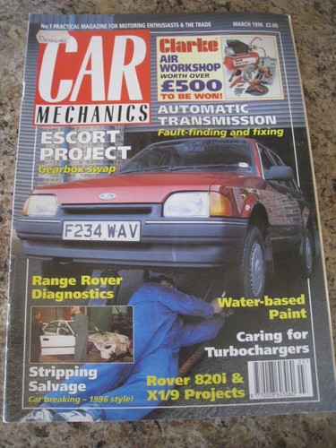 Car mechanics mar 1996 - car,