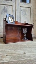 Antique Mahogany Shelf, Victorian Furniture, Antique Display Cabinet 