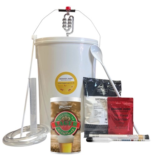 Starter beer making set - making,