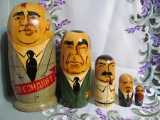 Vintage 5 Russian Political