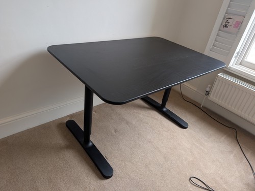 Ikea bekant desk - bekant, black
