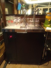 Heineken Draft Beer Keg Cooler Dispenser with 2 Tap 4x20 Litres Stainless Steel