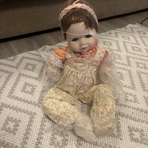 Porcelain doll sara - porcelain, "sara"