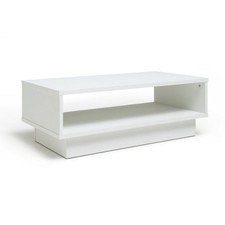 Home Cubes 1 Shelf Coffee Table - White