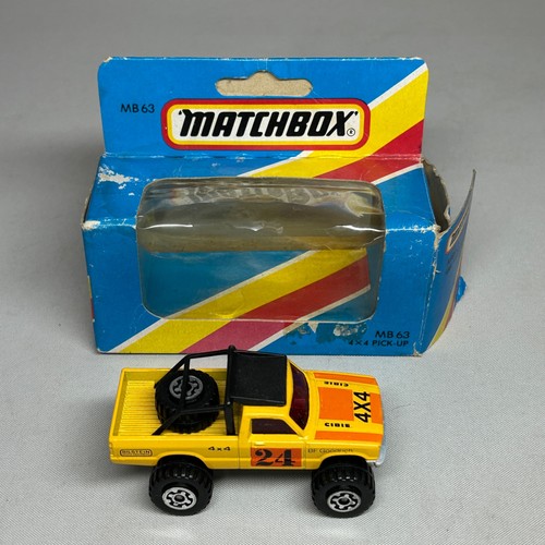 Vintage matchbox 4x4 - vintage,
