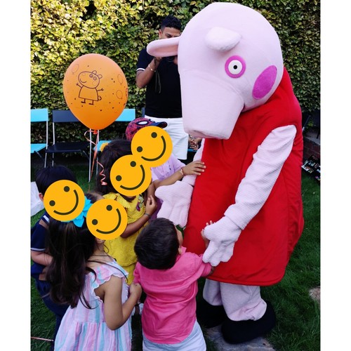 Peppa pig lookalike mascot - peppa,