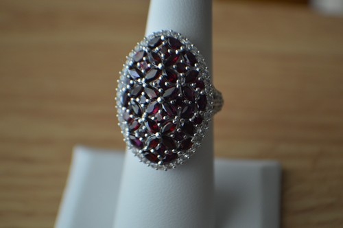 10ct anthill garnet ring - 5.10ct,