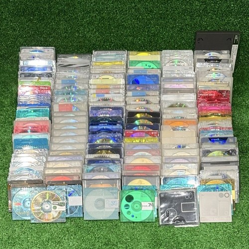 Used minidiscs recorded - used, md