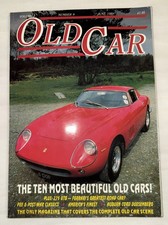 Old Car Magazine July