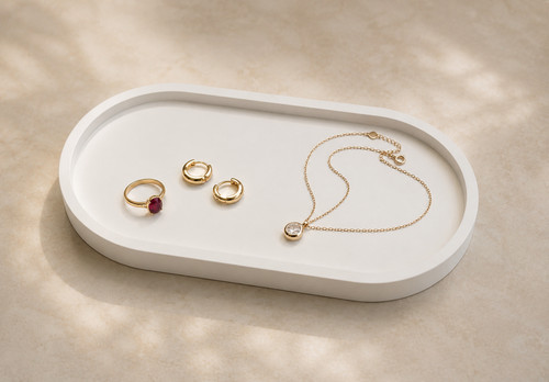 Jesmonite tray calliope - jesmonite, –