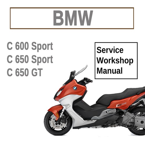 Service manual for bmw c650 - manual,