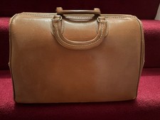 Vintage gladstone bag brown - bag,