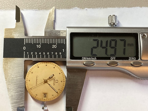 Omega dial hands crown - and, non