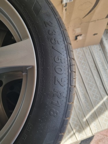 Alloy wheels and tyres - alloy,
