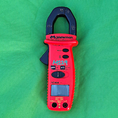 Meterman ac40a cat iii clamp - ac40a,