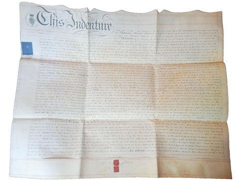 Regency indenture vellum - regency,