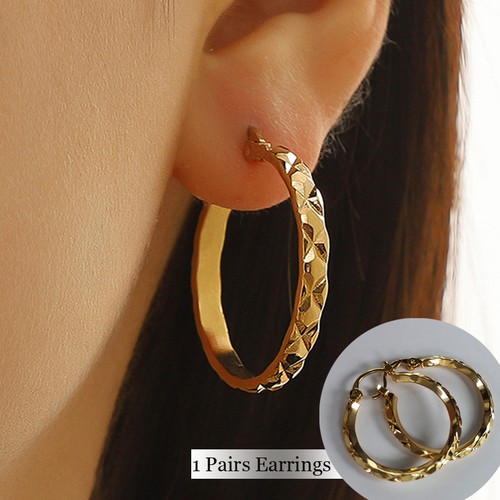 Large 9ct yellow gold filled - large,