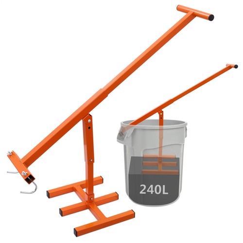 Wheelie bin compactor - wheelie, press
