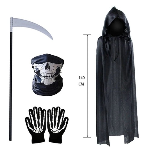 4pcs mens grim reaper - 4pcs, phantom