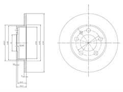 Pair genuine delphi oem - of,