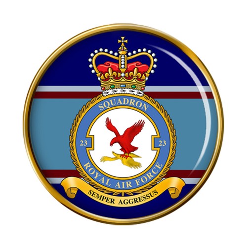 Squadron raf pin - 23,