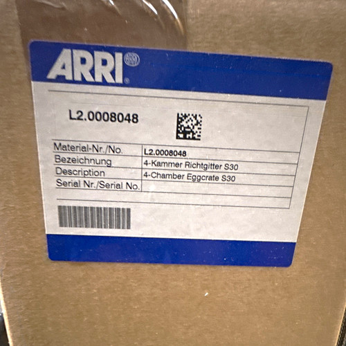 Arri 0008048 chamber - arri, l2.0008048