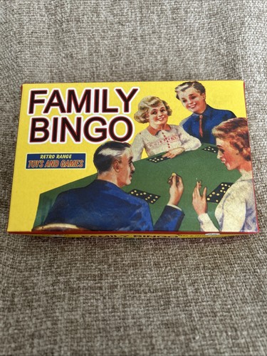 Family bingo retro - family, range