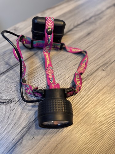 Petzl head torch caving