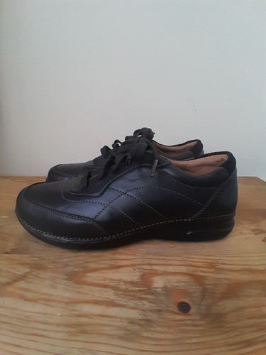 Clarks black leather lace - clarks,