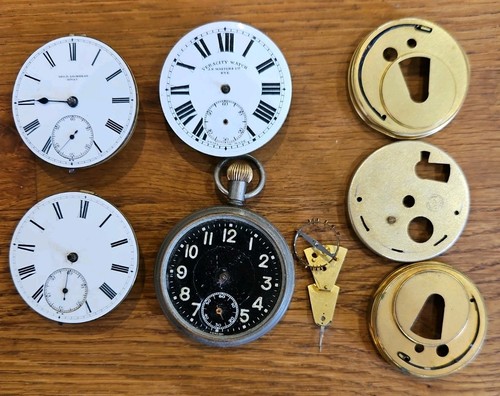 Antique pocket watch - watch, parts