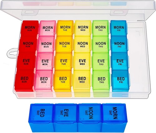 Large pill box - box, organiser