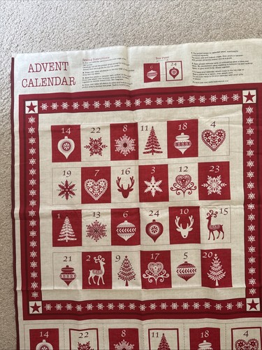 Advent calendar panel - calendar,