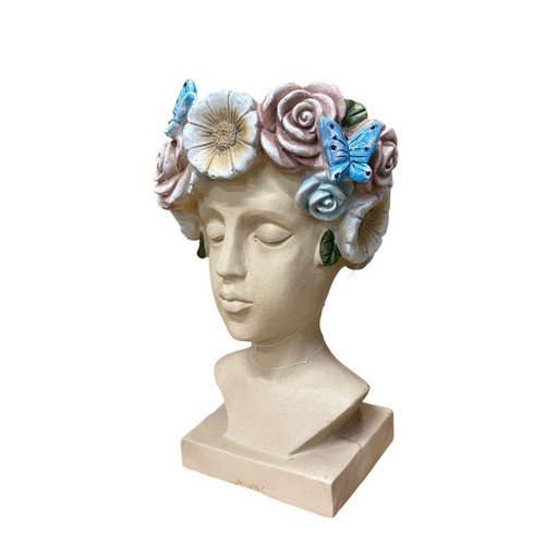 Antique greek lady bust - antique,