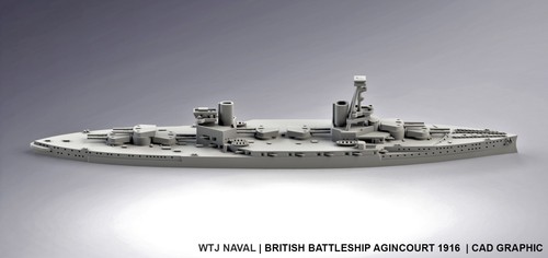 Hms agincourt 1916 - agincourt,
