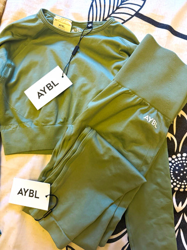Aybl women green - green, ribbed