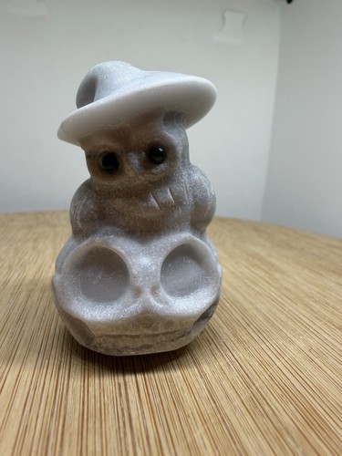 Tai chi stone owl - stone, on