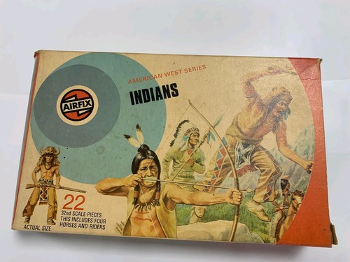 Airfix boxed american indians - american,