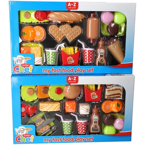 Fast food plastic play - plastic,