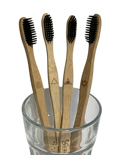 Premium bamboo toothbrush soft - toothbrush,