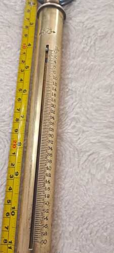 Brass body antique salter - body,,
