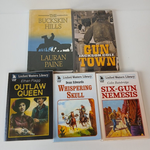 Western fiction large print - fiction,