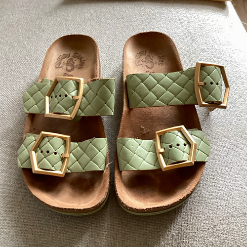 Fantasy sandals womens green - fantasy,
