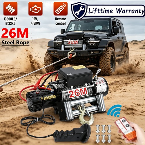 Electric winch 12v - electric,