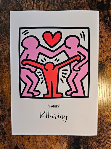 Size keith haring family - size,
