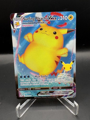 Pokemon tcg surfing pikachu - pokemon,