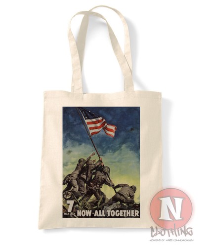 Iwo jima flag raising poster - flag,