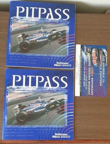 Pitpass rothmans williams - pitpass,