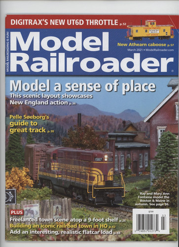 Model railroader march 2021 - march,