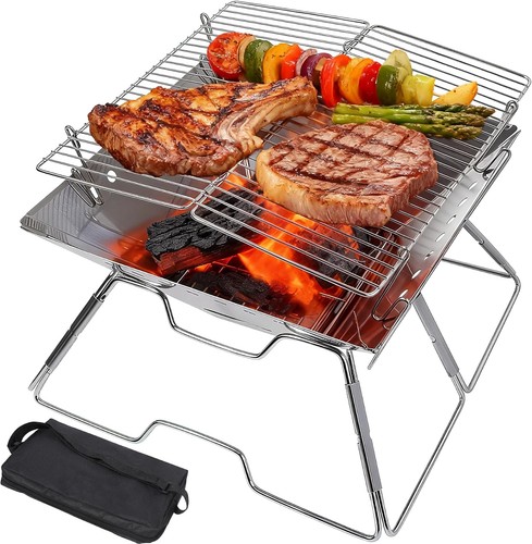 Folding fire pit stainless - folding,
